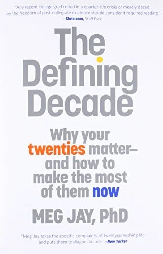 The Defining Decade by Meg Jay book cover