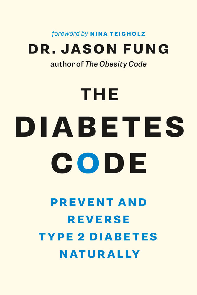 The Diabetes Code by Jason Fung book cover