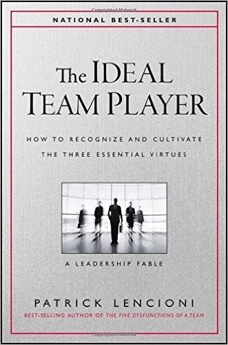The Ideal Team Player by Patrick Lencioni — book cover