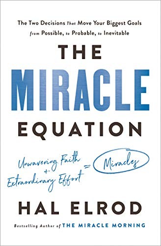 The Miracle Equation book cover by Hal Elrod