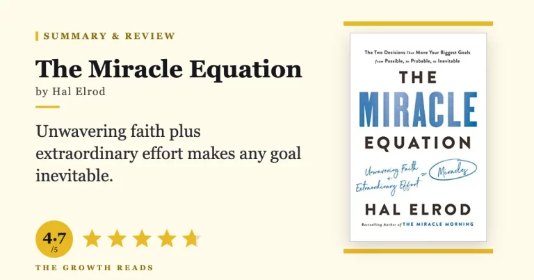 The Miracle Equation Summary and Review featured image