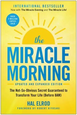 The Miracle Morning book cover by Hal Elrod