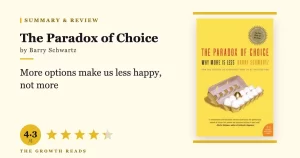 The Paradox of Choice Summary & Review: Why Less Is More for Happiness
