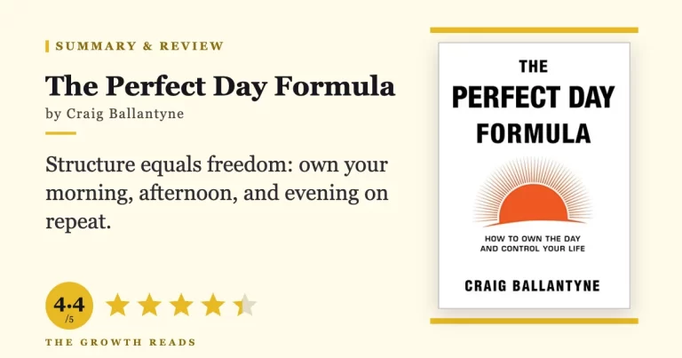 The Perfect Day Formula summary and review featured image