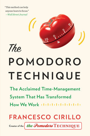 The Pomodoro Technique by Francesco Cirillo book cover