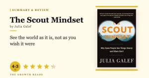 The Scout Mindset Summary & Review: See Reality Clearly