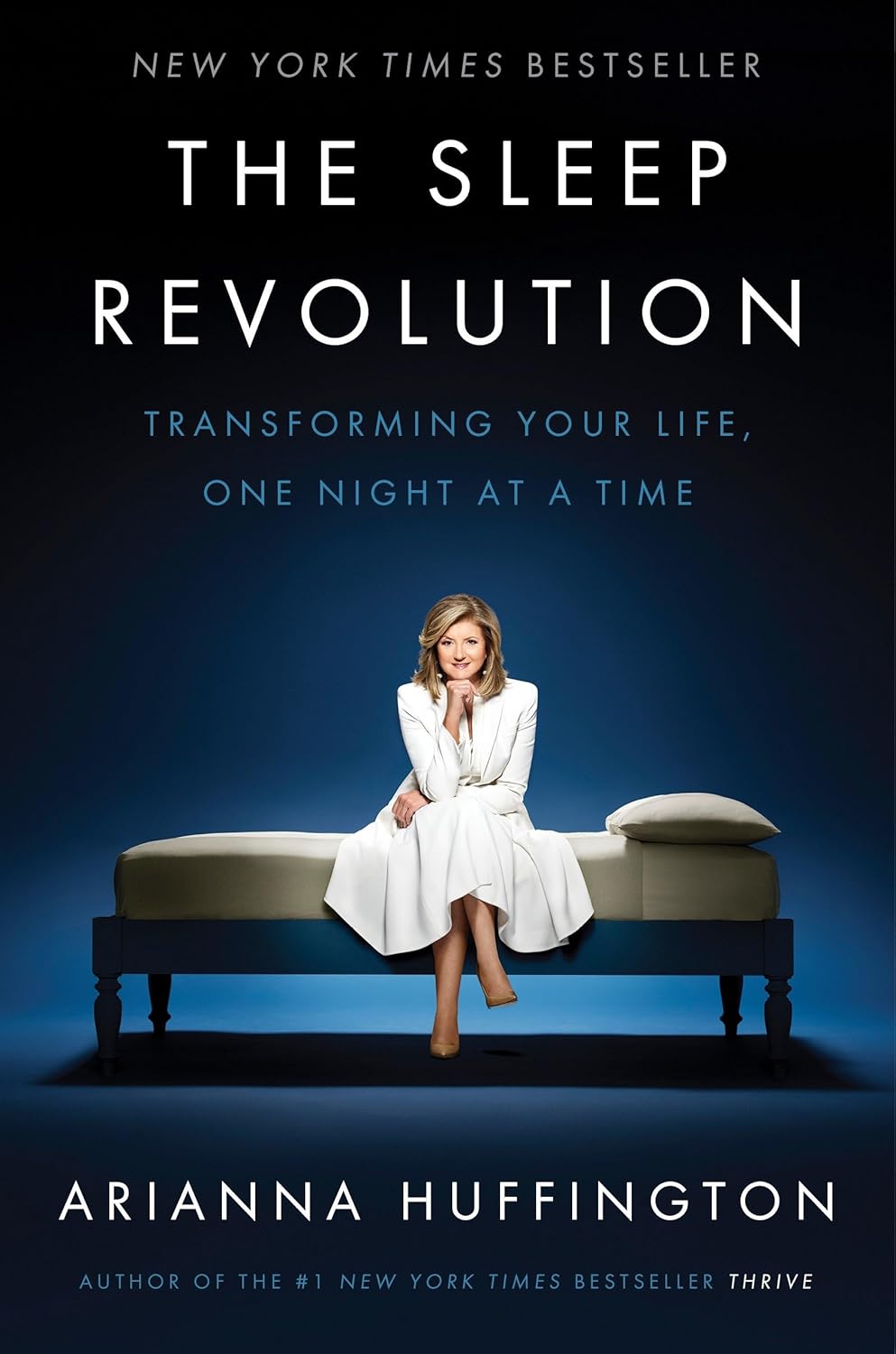 The Sleep Revolution by Arianna Huffington book cover