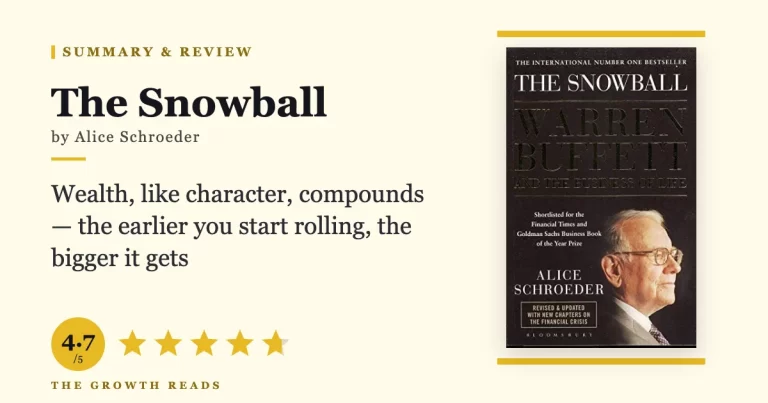 The Snowball by Alice Schroeder — summary and review with 4.7/5 rating