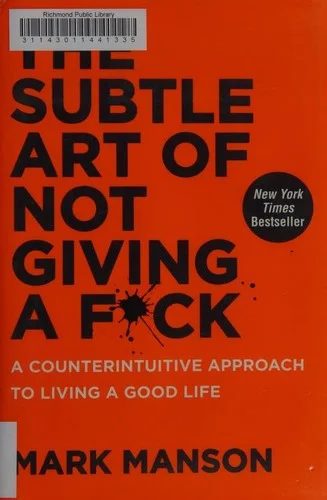 The Subtle Art of Not Giving a F*ck by Mark Manson book cover