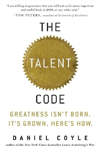 The Talent Code by Daniel Coyle — book cover