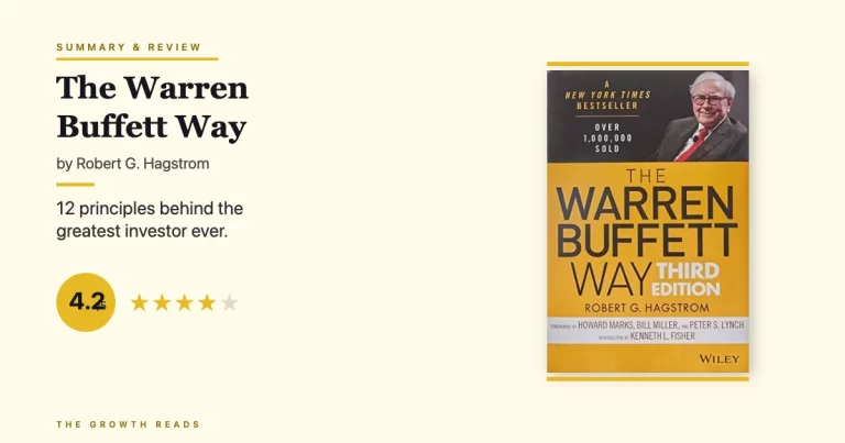 The Warren Buffett Way by Robert Hagstrom — summary and review with 4.2/5 rating