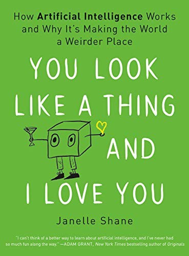 You Look Like a Thing and I Love You book cover by Janelle Shane