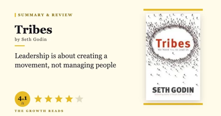 Tribes by Seth Godin — summary and review with 4.1/5 rating