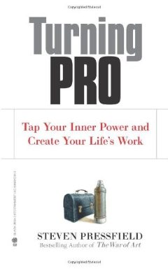 Turning Pro by Steven Pressfield book cover