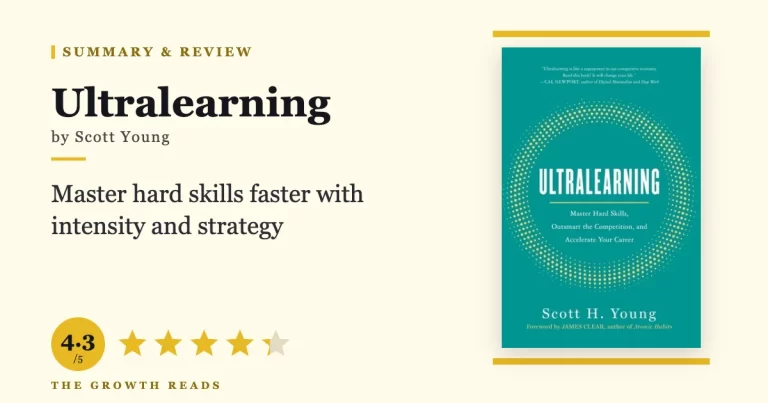 Ultralearning by Scott Young — summary and review with 4.3/5 rating