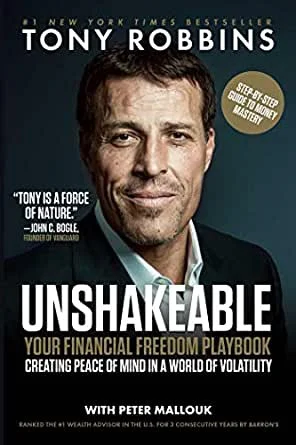 Unshakeable by Tony Robbins book cover