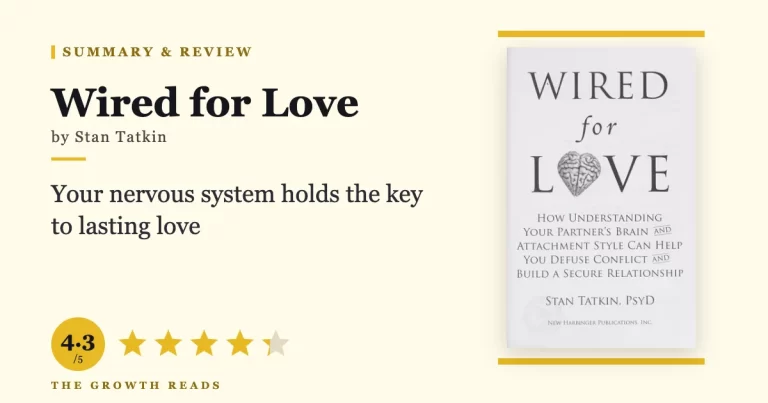 Wired for Love by Stan Tatkin — summary and review with 4.3/5 rating