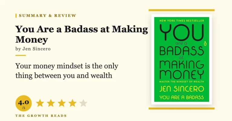 You Are a Badass at Making Money Summary & Review: Master the Mindset of Wealth