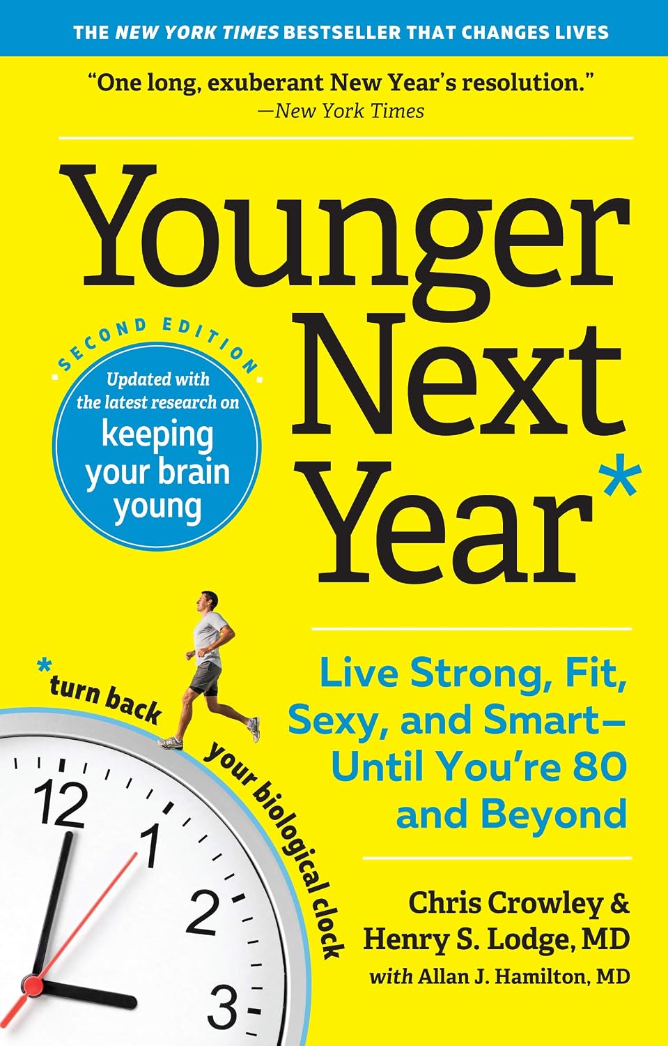 Younger Next Year by Chris Crowley and Henry S. Lodge book cover