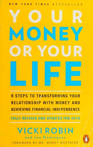 Your Money or Your Life book cover by Vicki Robin