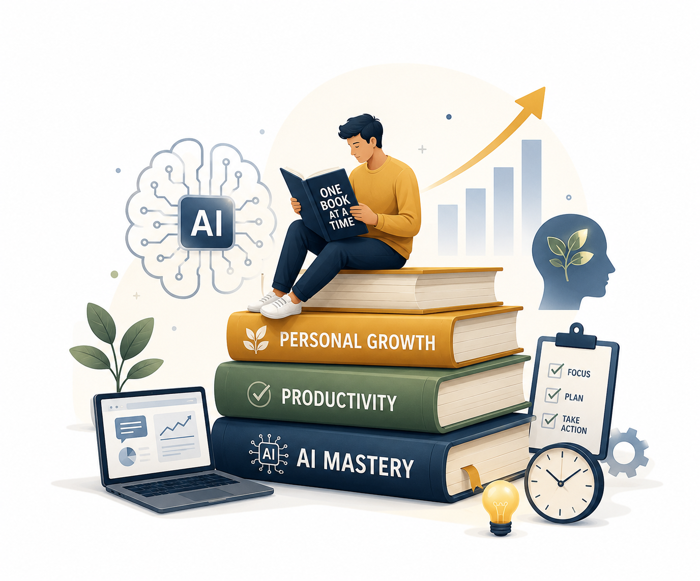 AI mastery, productivity and personal growth — The Growth Reads