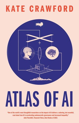 Atlas of AI book cover by Kate Crawford