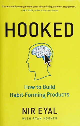 Hooked book cover by Nir Eyal
