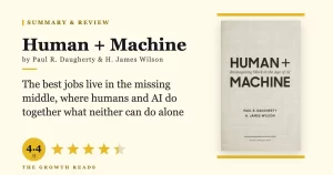 Human + Machine Summary & Review: Redesigning Work for the AI Era