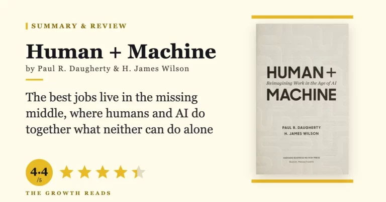 Human + Machine Summary & Review: Redesigning Work for the AI Era