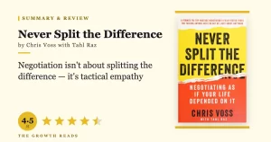 Never Split the Difference