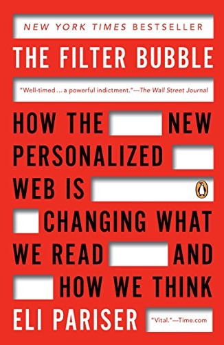 The Filter Bubble by Eli Pariser — book cover
