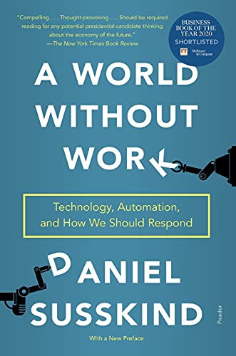 A World Without Work by Daniel Susskind — book cover