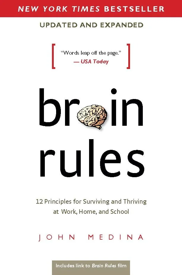 Brain Rules by John Medina book cover