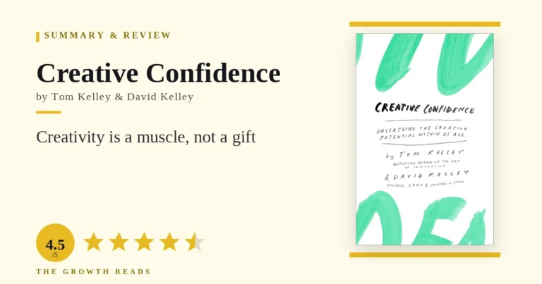 Creative Confidence Summary & Review: Unlock the Maker in You