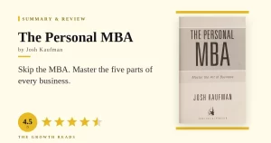 The Personal MBA Summary & Review: Skip the Degree, Learn the Five Parts