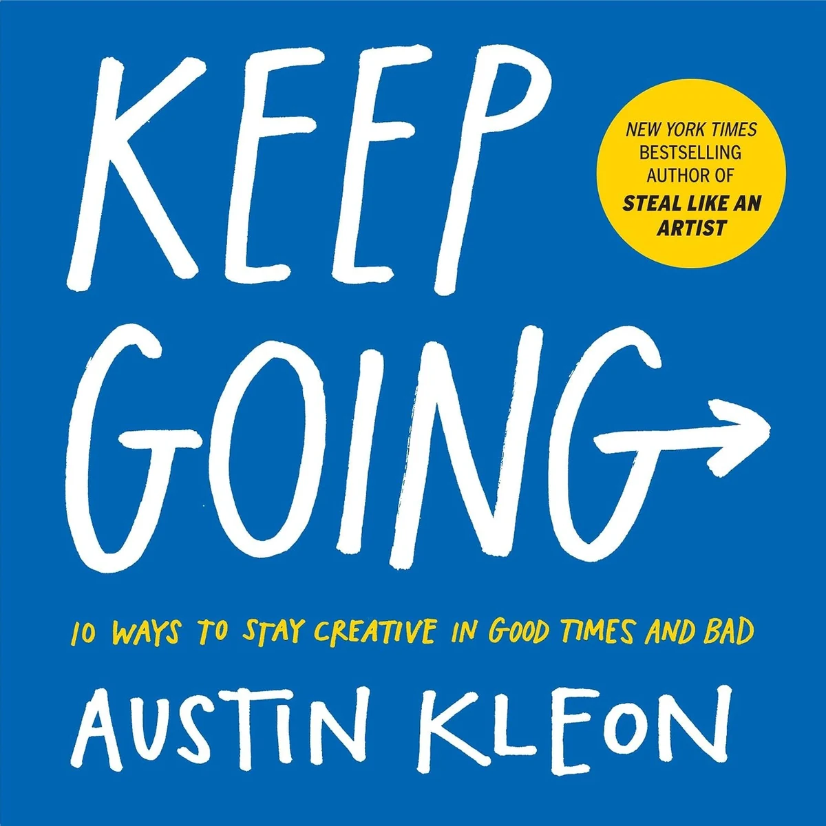Keep Going by Austin Kleon book cover