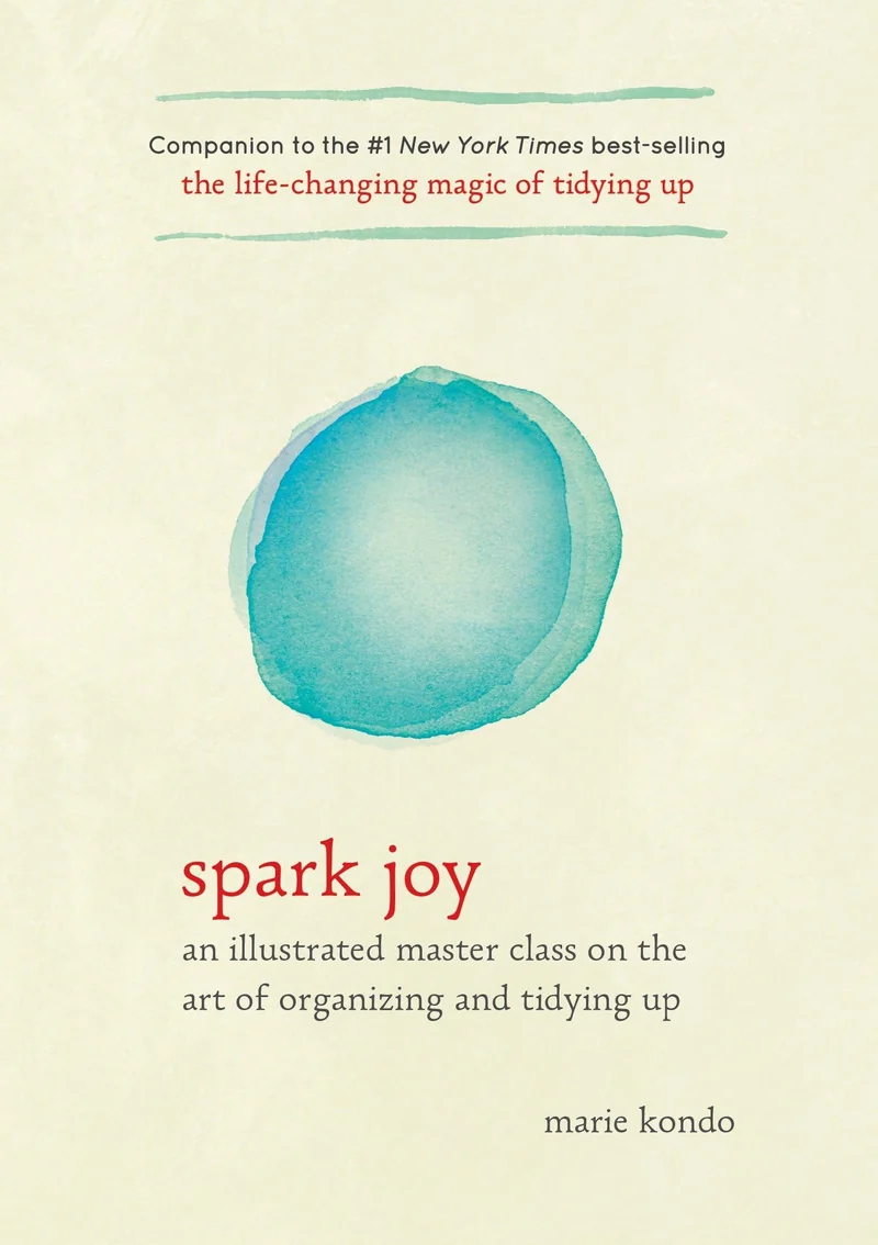 Spark Joy by Marie Kondo book cover