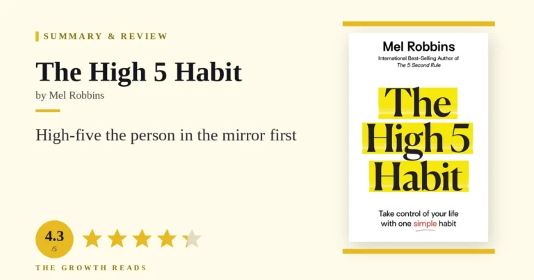 The High 5 Habit Summary & Review: Cheer for Yourself First