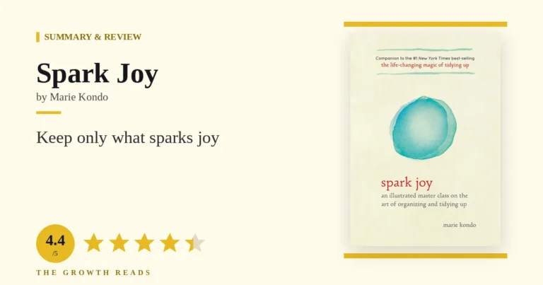 Spark Joy Summary & Review: Keep Only What Sparks Joy