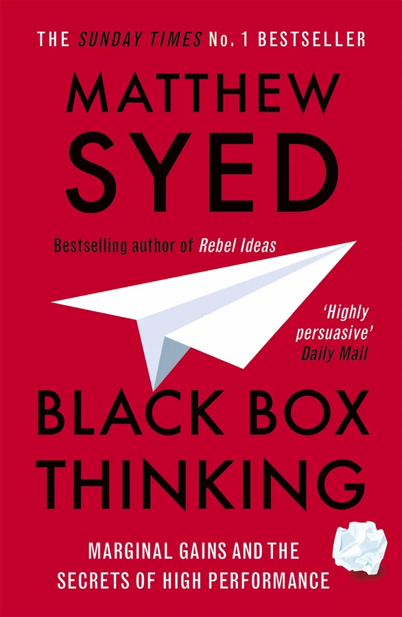 Black Box Thinking by Matthew Syed book cover