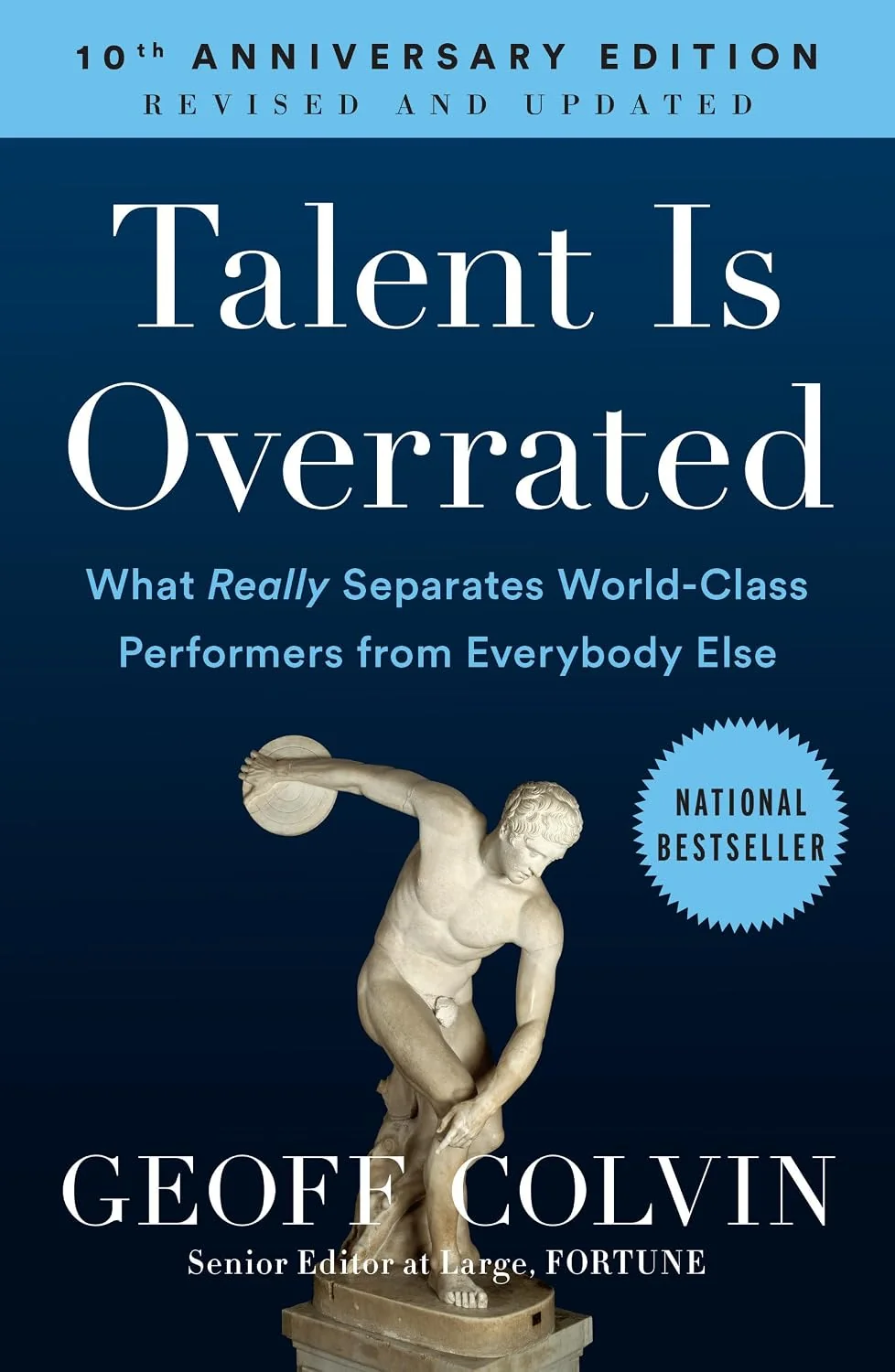 Talent Is Overrated by Geoff Colvin book cover