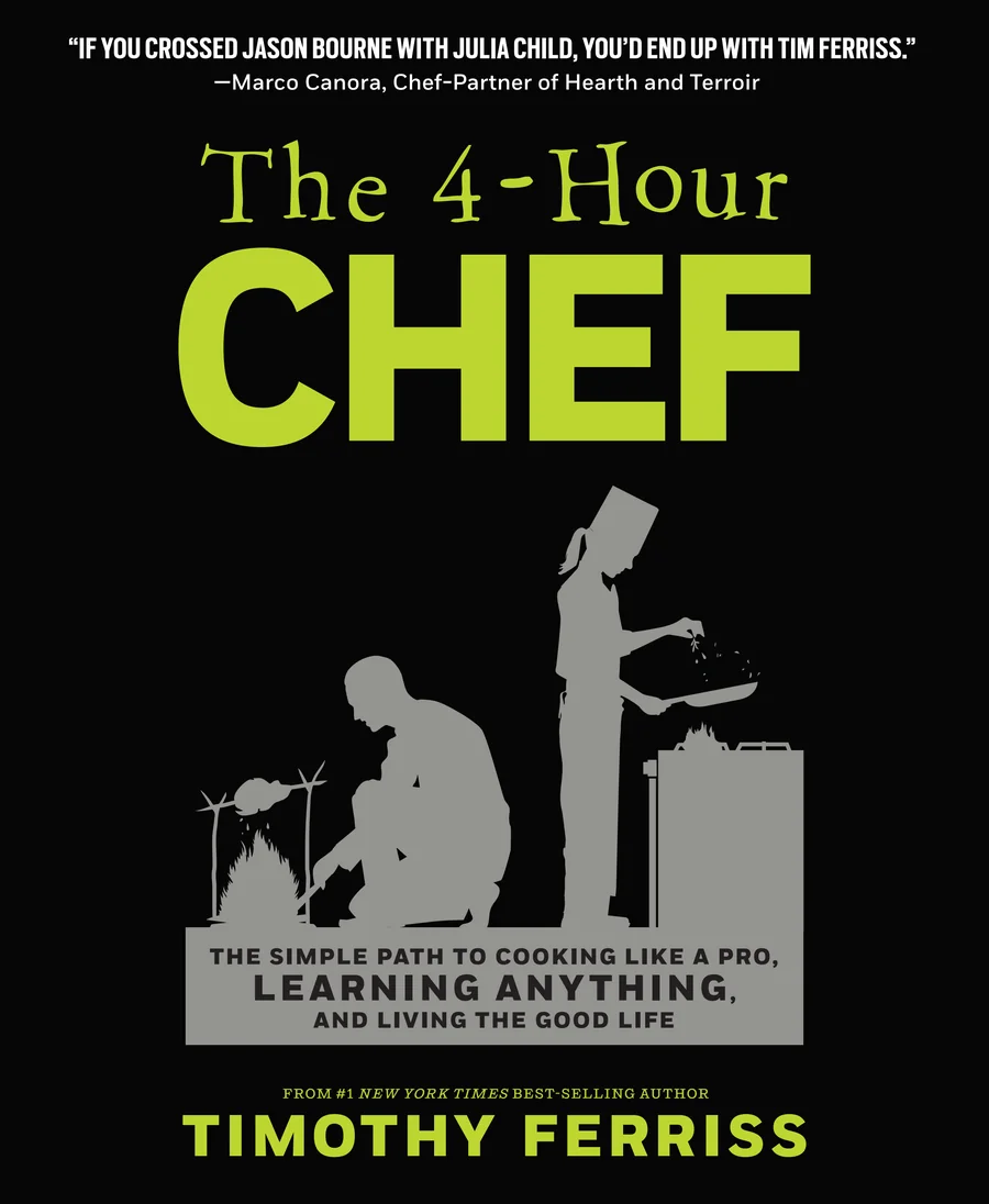 The 4-Hour Chef by Timothy Ferriss book cover