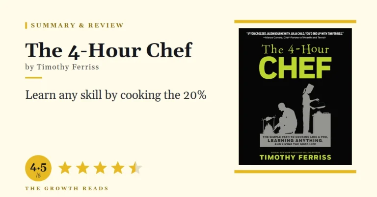 The 4-Hour Chef Summary & Review: Learn Any Skill Through Cooking