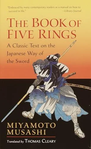 The Book of Five Rings by Miyamoto Musashi book cover