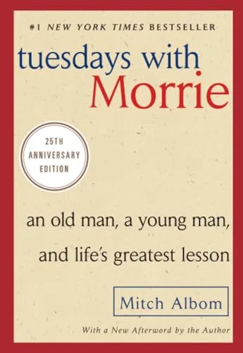 Tuesdays with Morrie by Mitch Albom book cover