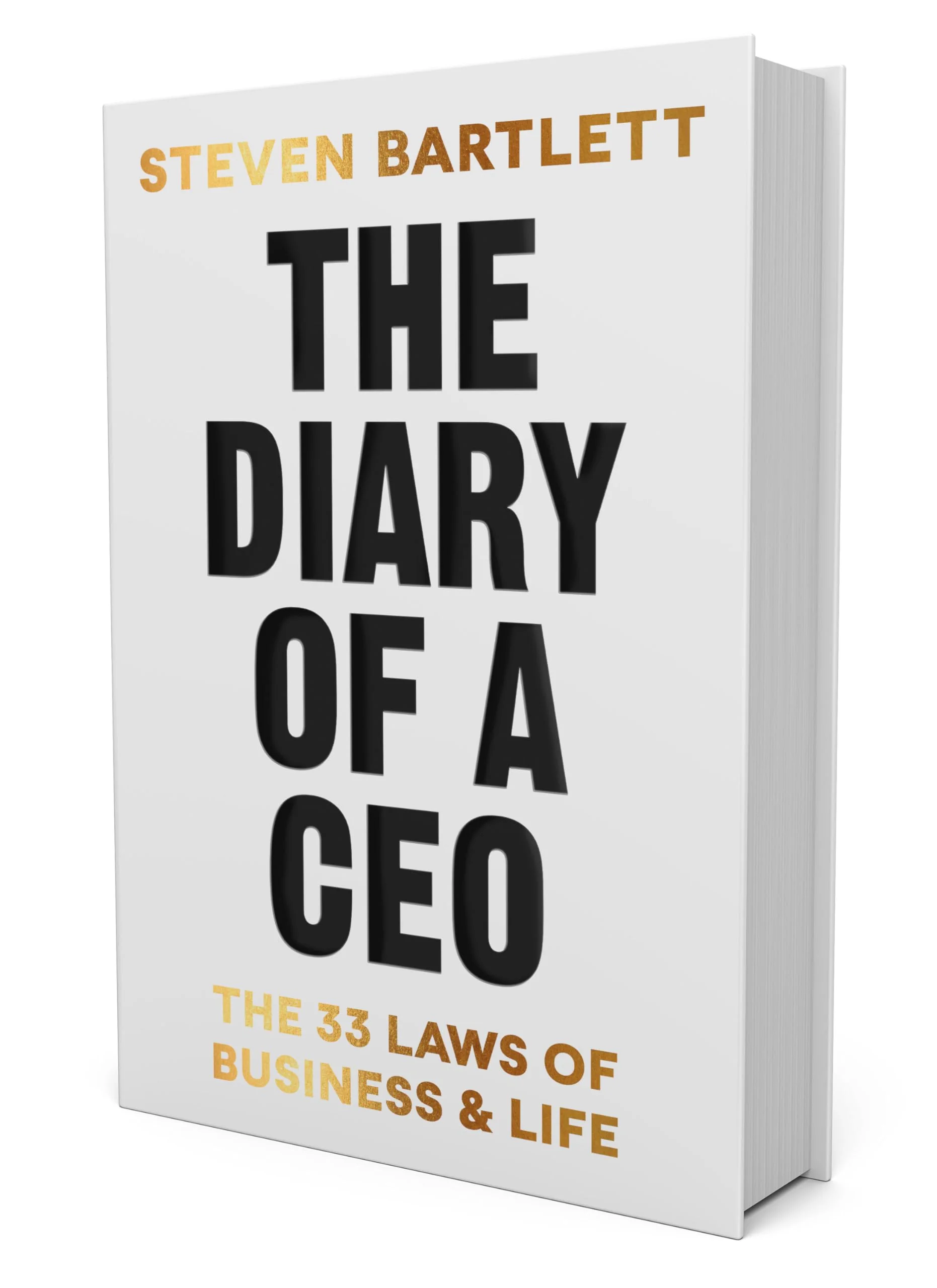 The Diary of a CEO by Steven Bartlett book cover