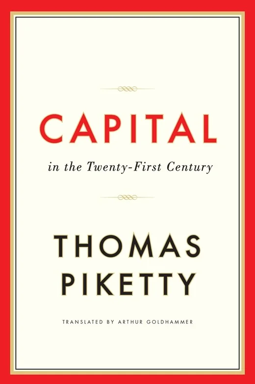 Capital in the Twenty-First Century by Thomas Piketty book cover