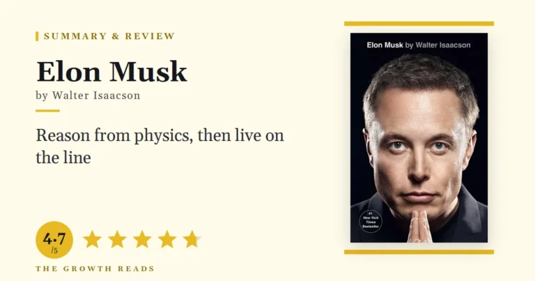 Elon Musk by Walter Isaacson — summary and review with 4.7/5 rating