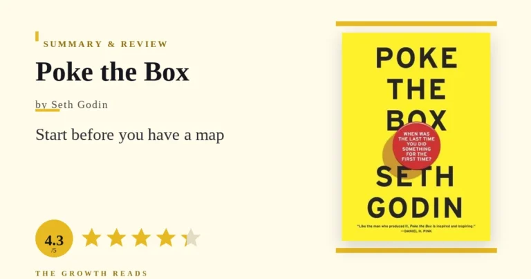 Poke the Box by Seth Godin — summary and review with 4.3/5 rating