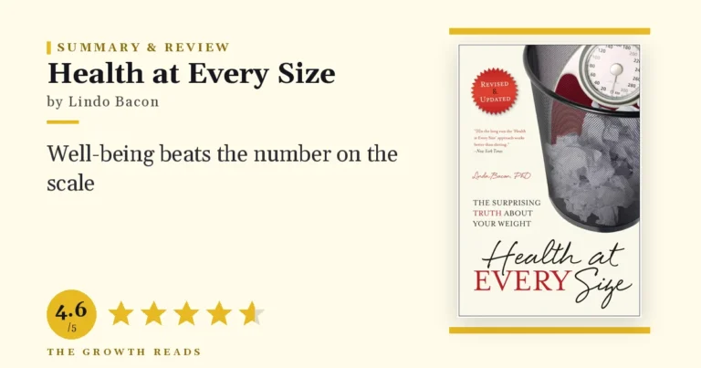 Health at Every Size by Lindo Bacon — summary and review with 4.6/5 rating